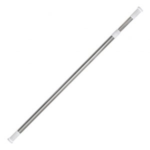 Barral Para Cortina De Baño Acero Inox 1.10 A 2mts Daccord