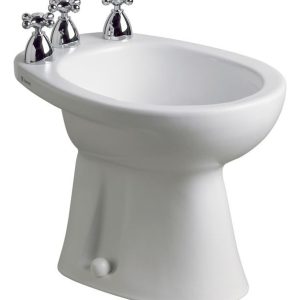 Bidet 3 Agujeros Sanitarios Ferrum Andina Blanco