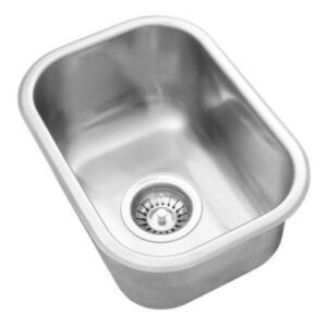 Bacha De Cocina Acero Inox. Mi Pileta 101ec 37x27x15 Abajo