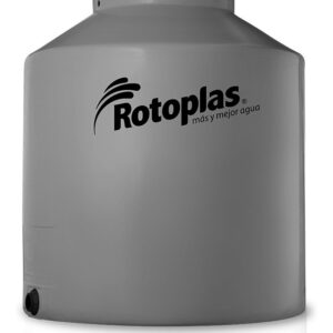 Tanque De Agua Rotoplas 600 Lts Gris Plata Tricapa