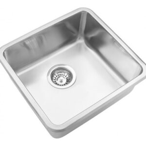 Bacha Cocina Johnson Quadra Q37 37x34x17,5 Bajomesada Acinox