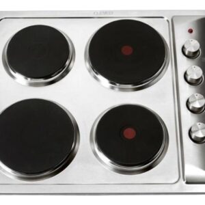 Anafe Eléctrico - Acero Inoxidable 4 Hornallas Clever