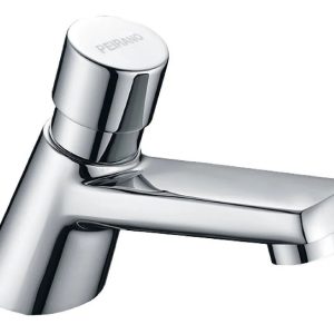 Grifería Canilla Mesada Lavatorio Bajo Temporizado Tecno 05-010 Peirano Acabado Brillante Color Cromo Matic