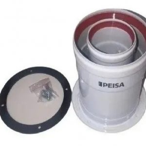 Kit Salida Vert. Coaxial O60/100 Peisa