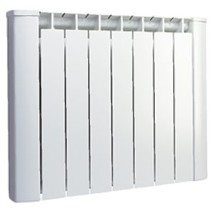 Radiador Peisa Eléctrico 1000w 7 Elementos Digital Color Blanco