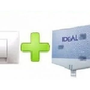 Combo Deposito Ideal Suma + Tapa Doble Blanca