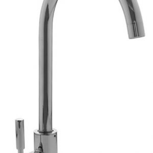 Grifería Monoc. Cocina Cromada Praga Mozart