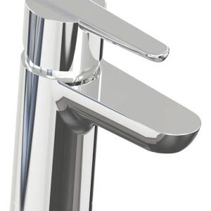 Griferia Lavatorio Monocomando Cromada Flat Hidromet 8401