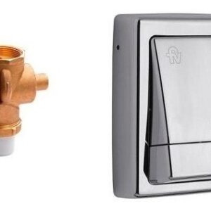 Valvula De Descarga Fv 368.01 + Tecla Doble Fv 368.04