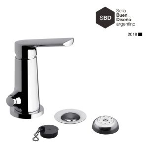 Juego Monocomando Fv Para Bidé (cromado) - 0189/d8 Aromo