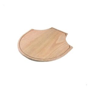 Tabla De Madera Mi Pileta Modelo 6002 Para Cocina 38.5x37.5cm Liso Marrón Claro
