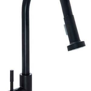 Grifería Monoc. Cocina Negra Difus. Extraíble Daytona Mozart