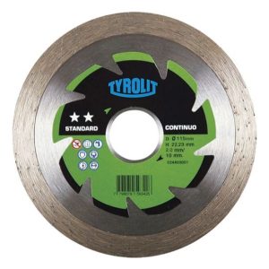 Disco Diamantado Standard Continuo 110 Mm 4,3 Tyrolit Comodo