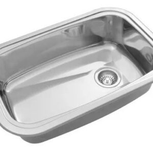 Bacha Cocina Johnson E60a 68,3x44,5x20 Ac Inox Sobre-mesada