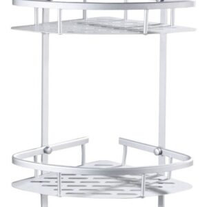 Organizador Esquinero 2 Estantes Aluminio Daccord