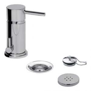 Grifería De Bidet Monocomando Fv Temple 0189/87 Color Cromo