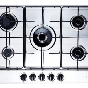 Anafe Orbis Acero Inox 5 Hornallas - Encendido 735aco