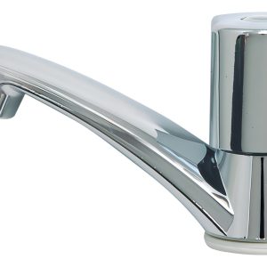 Canilla Lavatorio 1 Agua Abs Cromada Latyn Trade Acabado Cromado Color Plateado