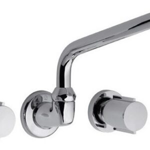 Griferia Cocina Pared Embutir Fv California Cromo 0403.03/17