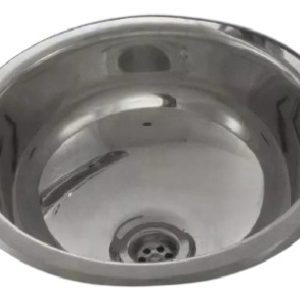 Bacha Baño Lavatorio Johnson O250l 25x12cm Ac Inox Sobremesa