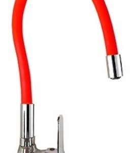 Grifo De Cocina Monocomando Mozart Miami Roja