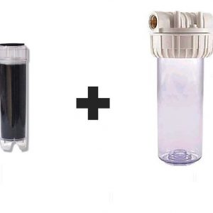 Filtro Big + Cart. Carbon Activado Para Agua Corriente Luise