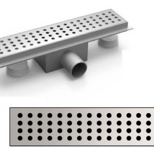 Desague Lineal Acero Inox. Circulo 30 Cmt Ideal