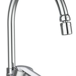 Mezclador Monomando P/cocina C/caño Giratorio Roca