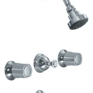 Grifería Ducha C/tranf. Cromado Fun Hidromet 3033