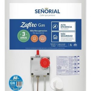 Termotanque Multigas Señorial Zafiro Tsz-30 Blanco 30l A/rec