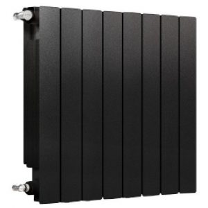 Radiador Broen 500 Negro 4 Elementos Peisa Calefacción