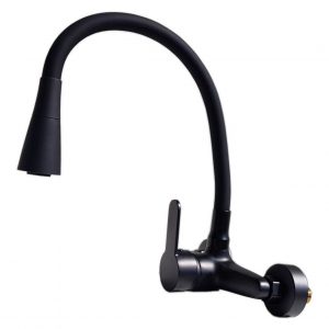 Grifo De Cocina Monocomando Mozart Premium 7085 Negro