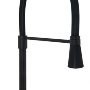 Griferia Monocomando Negra Cocina P/bar Dallas Mozart