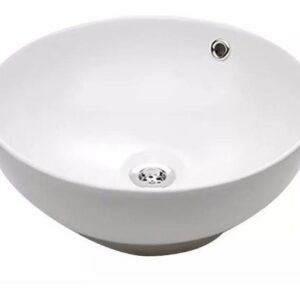 Bacha Apoyo Pringles Redonda C/desborde 42 Diametro X 17