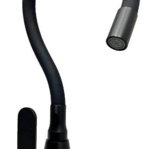 Grifo De Cocina Monocomando Mozart 7363 Miami Negro