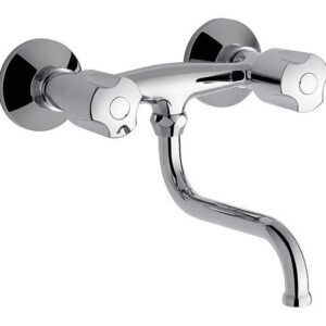 Griferia Pared Cocina Pampa Fv 409/b6 Pico Movil Bajo