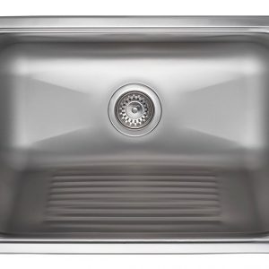 Bacha Lavadero Mi Pileta Acero Inox 420le