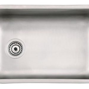 Bacha Simple Cocina 410p Acero Inox Mi Pileta 60x37x24