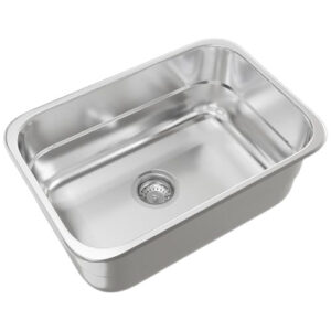 Pileta Cocina Simple Johnson E54 Ac Inox 54x36x24 Bajomesada