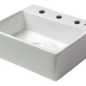 Bacha Apoyo-colgar Cuadrada 3 Ag Ideal Loza 10050 46*46